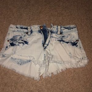 Acid Wash Shorts